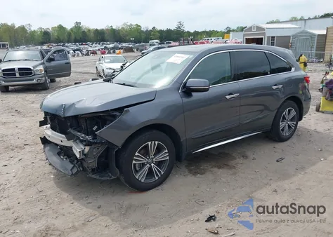 2017 Acura Mdx z USA, uszkodzony, nr VIN 5FRYD3H31HB008546